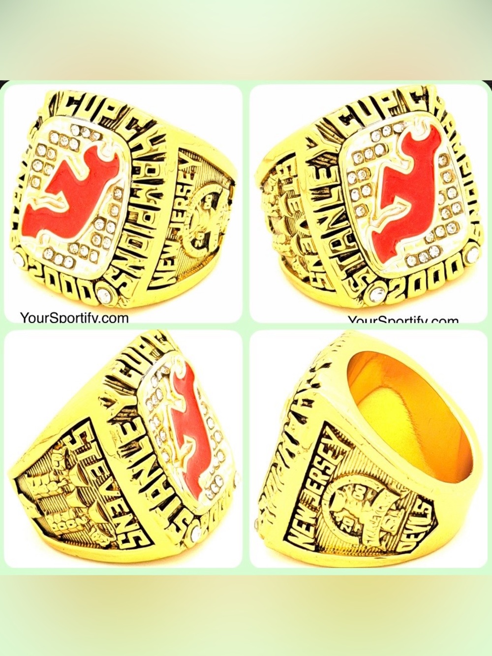 NHL / 2000 New Jersey Devils Stanley Cup Championship Ring